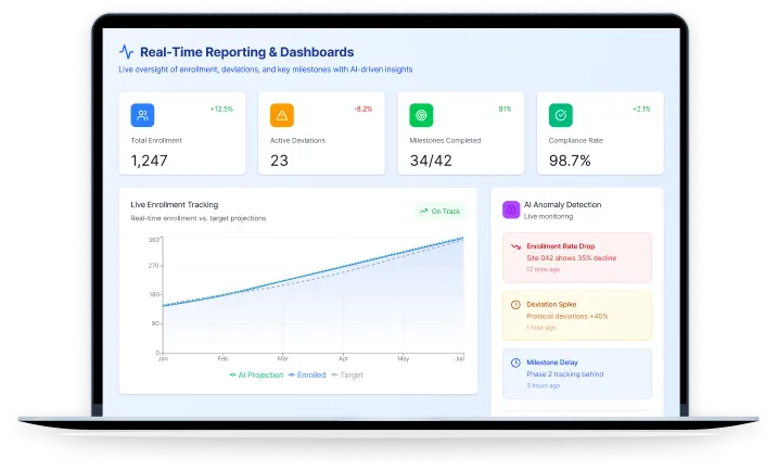 Real-Time Reporting & Dashboards