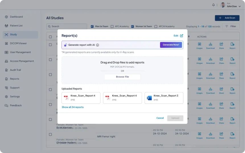 Automated report generation